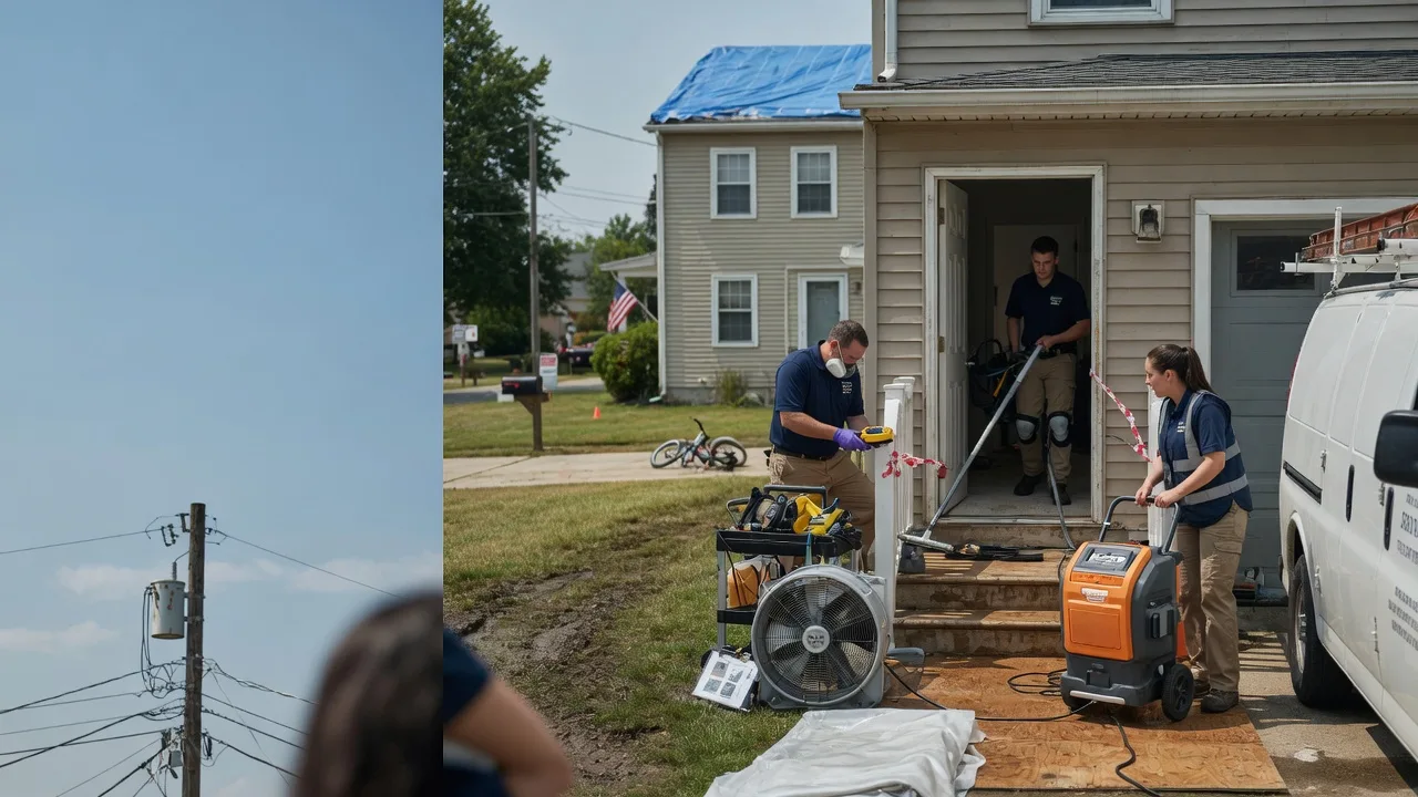 Water Damage Repair in Bentley, LA near me
